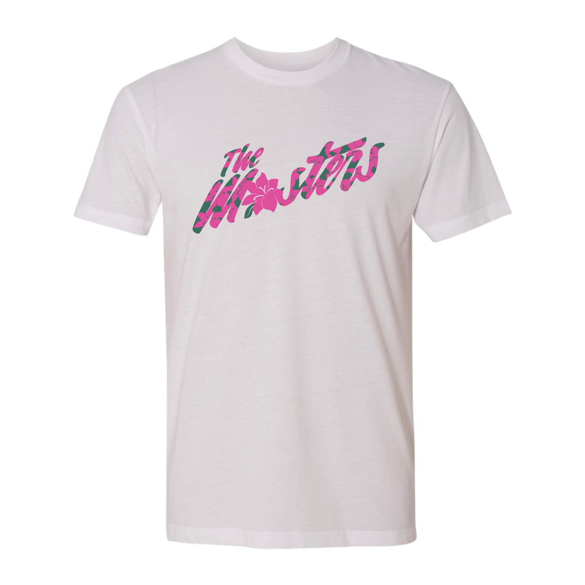(White/Pink/Green) d.hudson Golfwear, – T-Shirt LLC AZALEA April