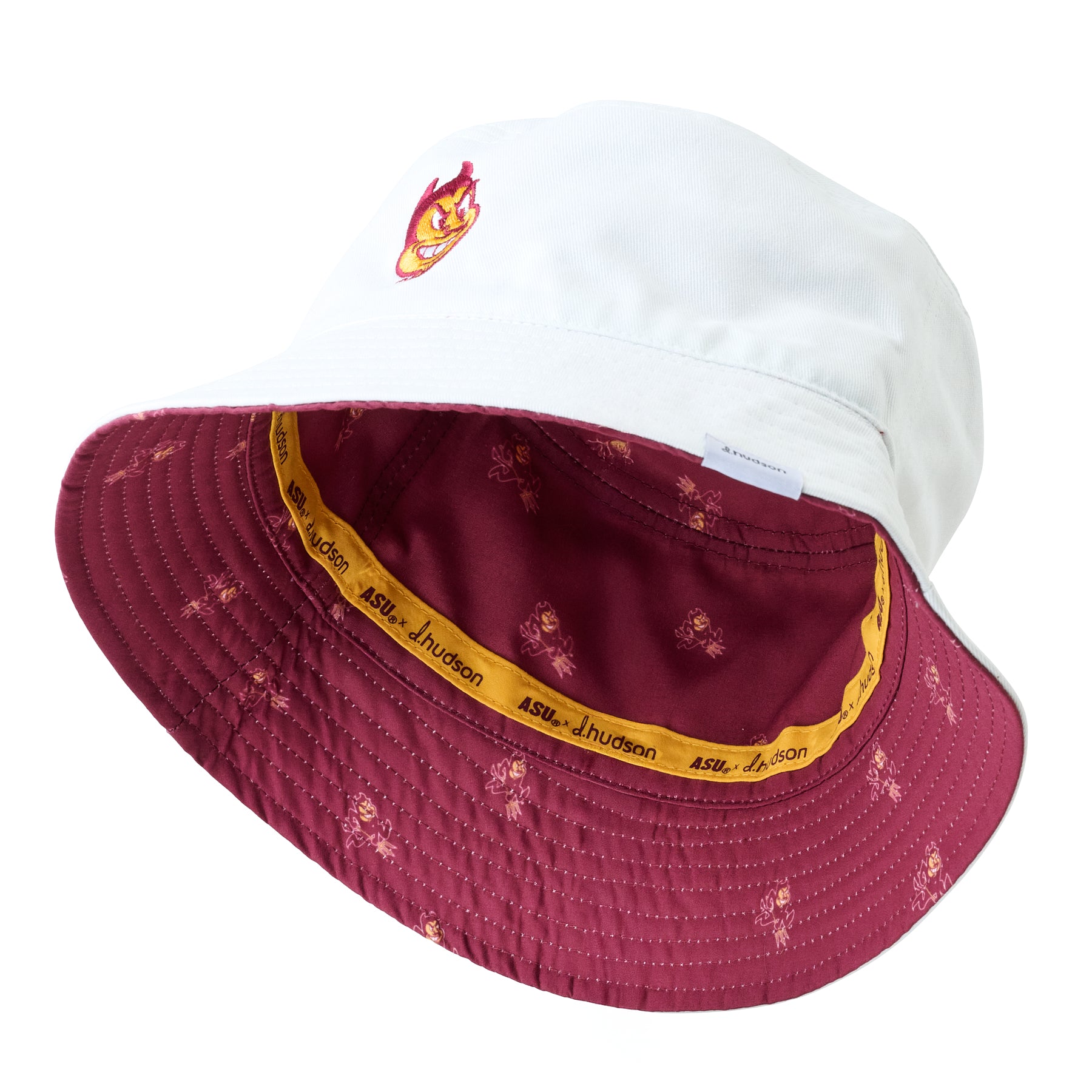 Arizona State University - Reversible Bucket (White/Maroon)