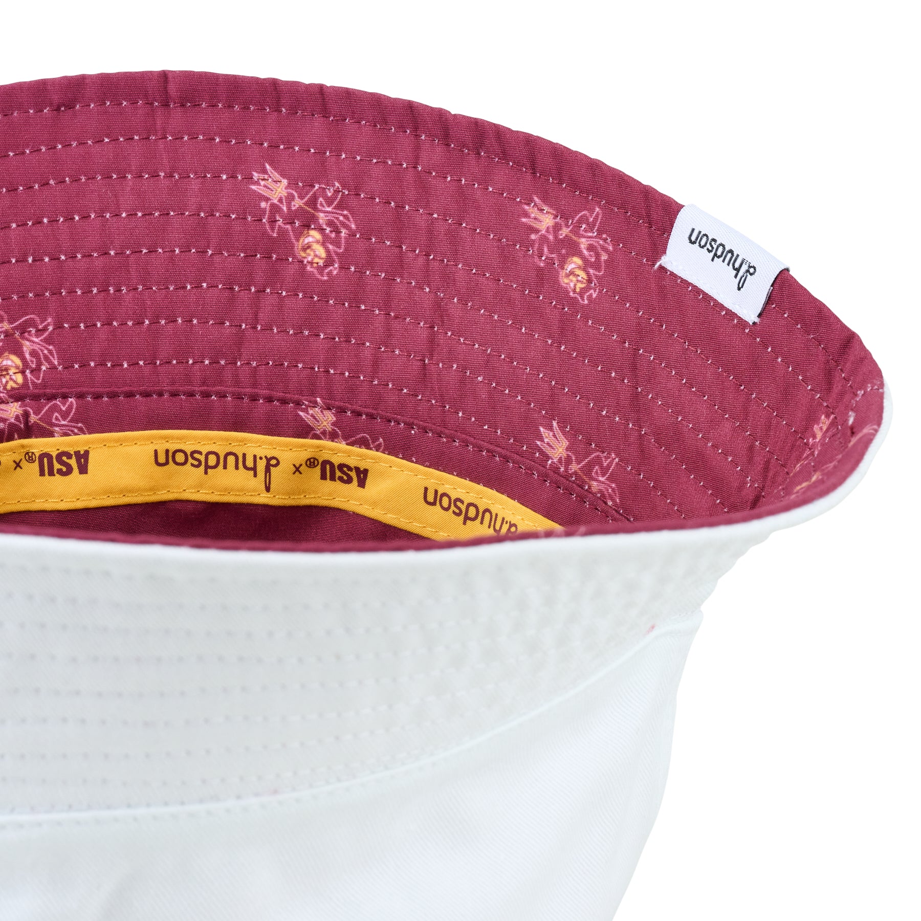 Arizona State University - Reversible Bucket (White/Maroon)