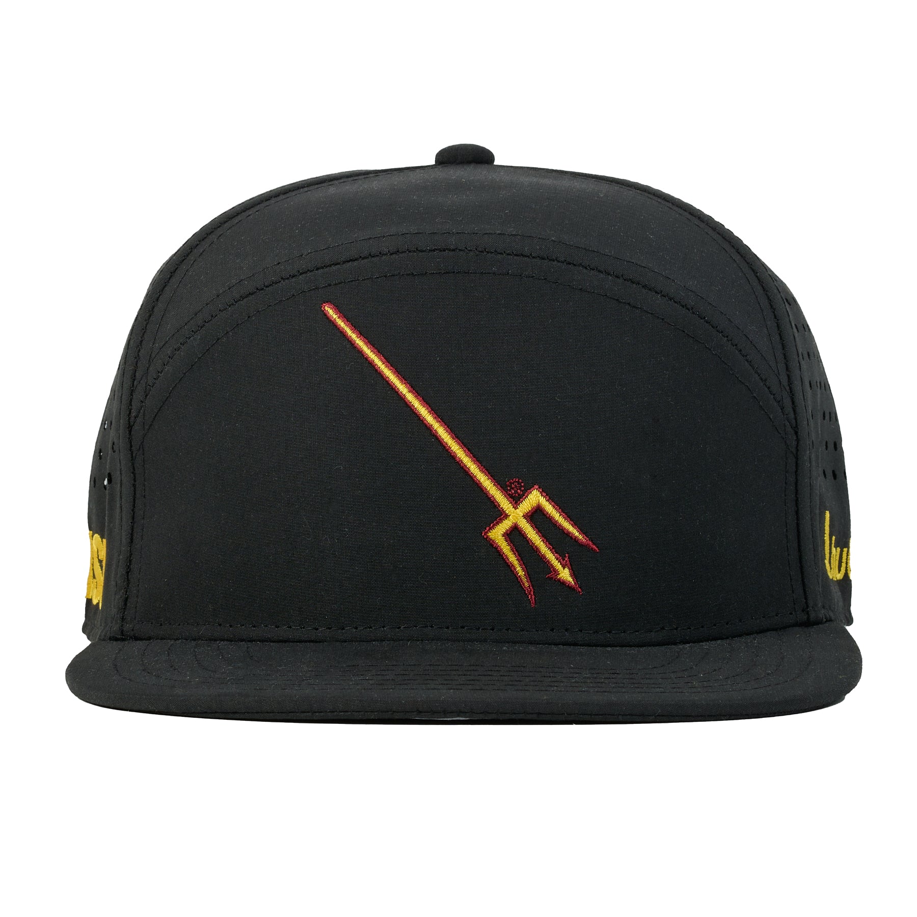 ASU - Pitchfork 5 Panel Crossbar (Black/Maroon/Gold)