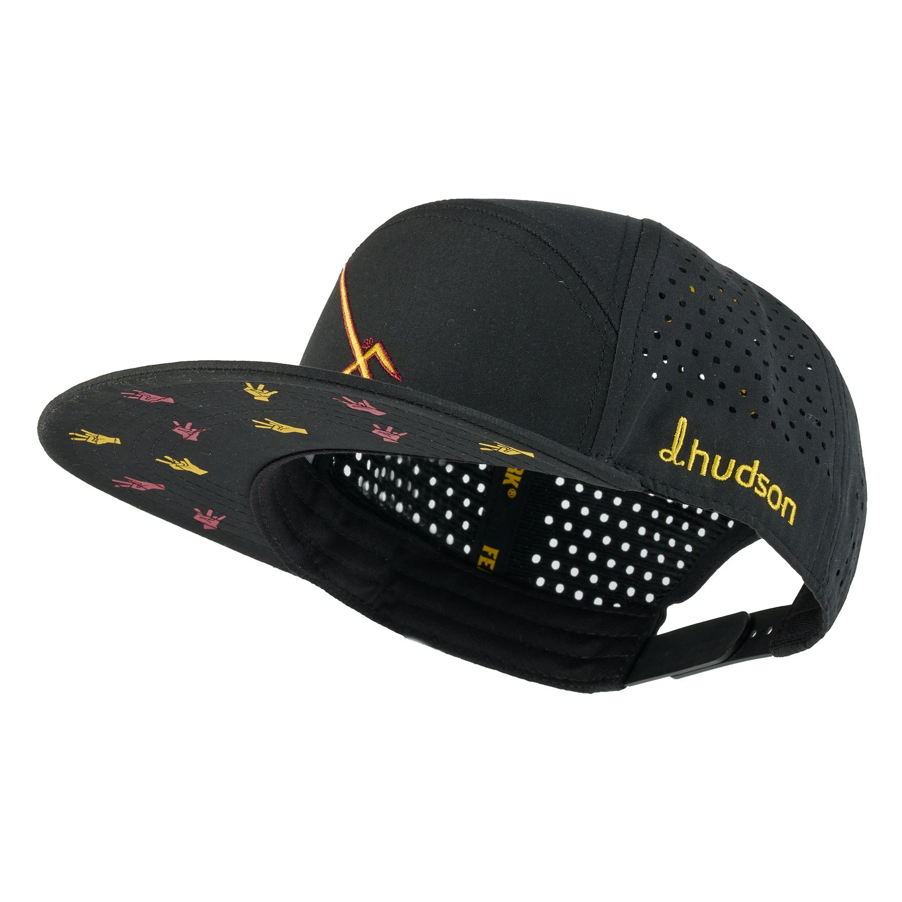 ASU - Pitchfork 5 Panel Crossbar (Black/Maroon/Gold)