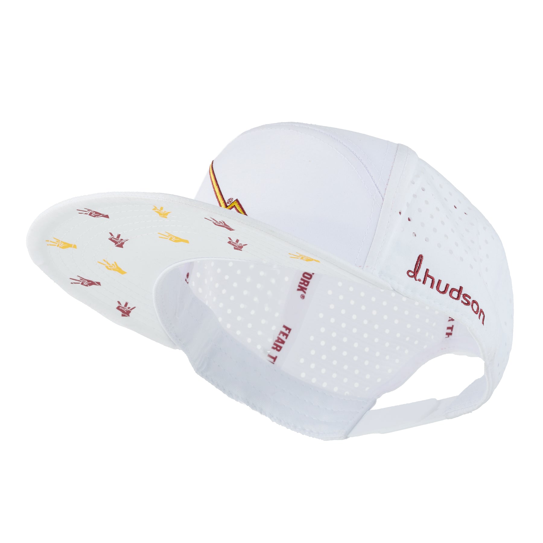 Arizona State University - Pitchfork 5 Panel Crossbar (White/Maroon/Gold)