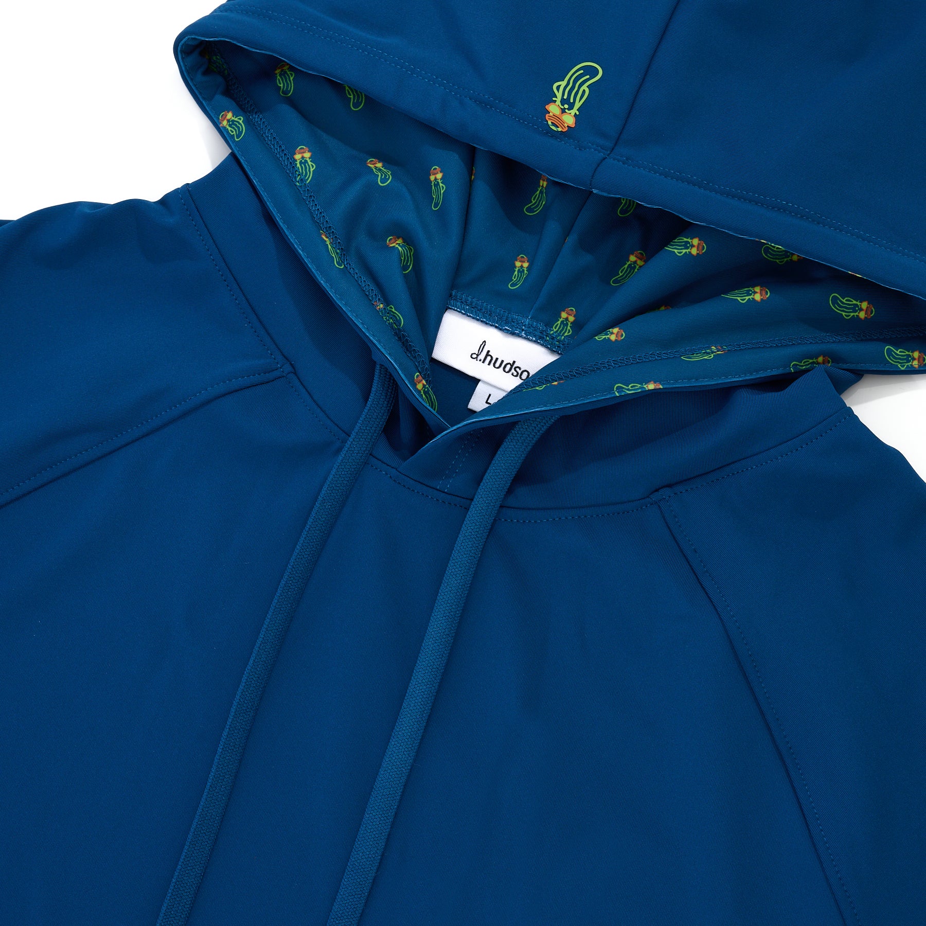 Mister P Hoodie (Navy/Lime)