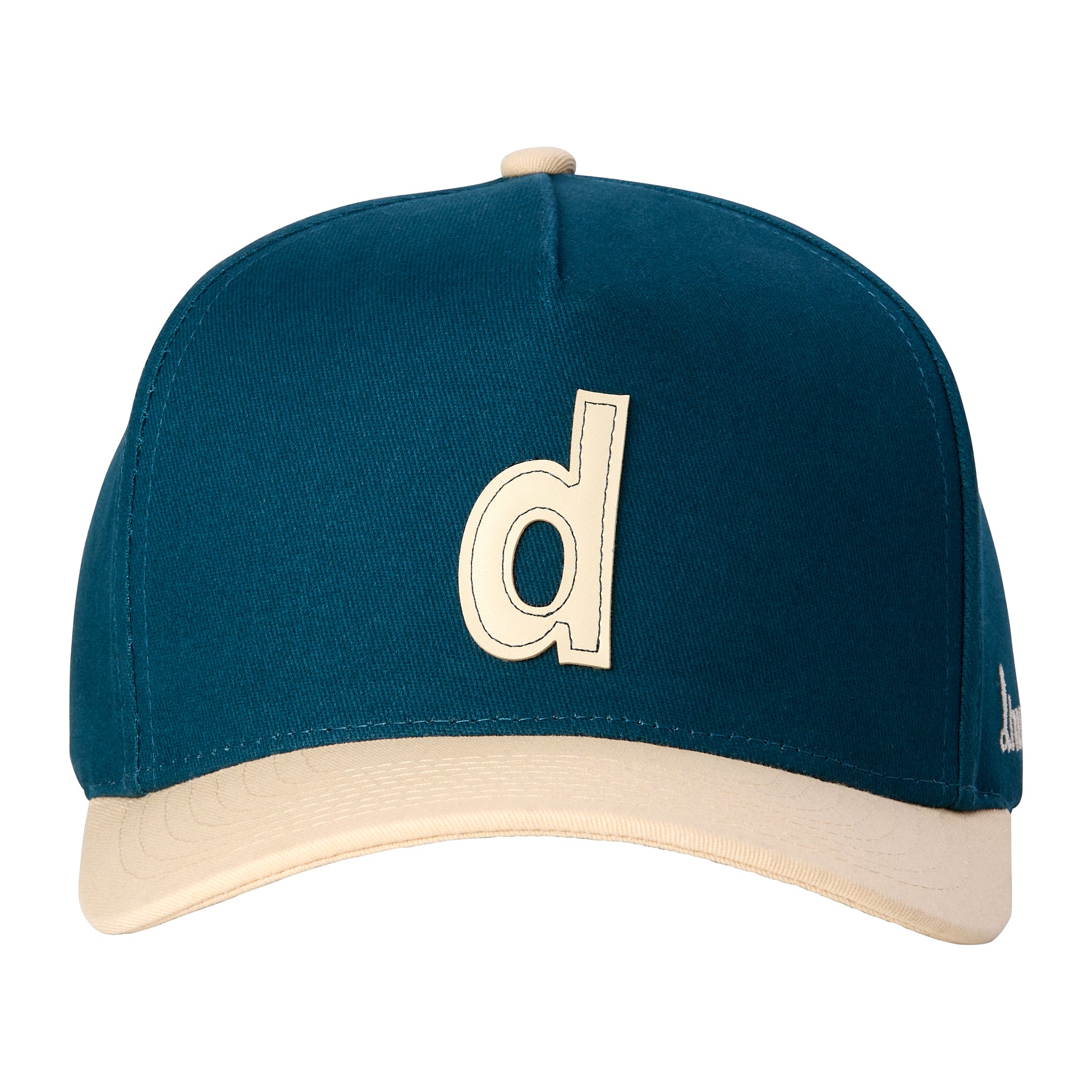 Varsity d (Blue/Cream)