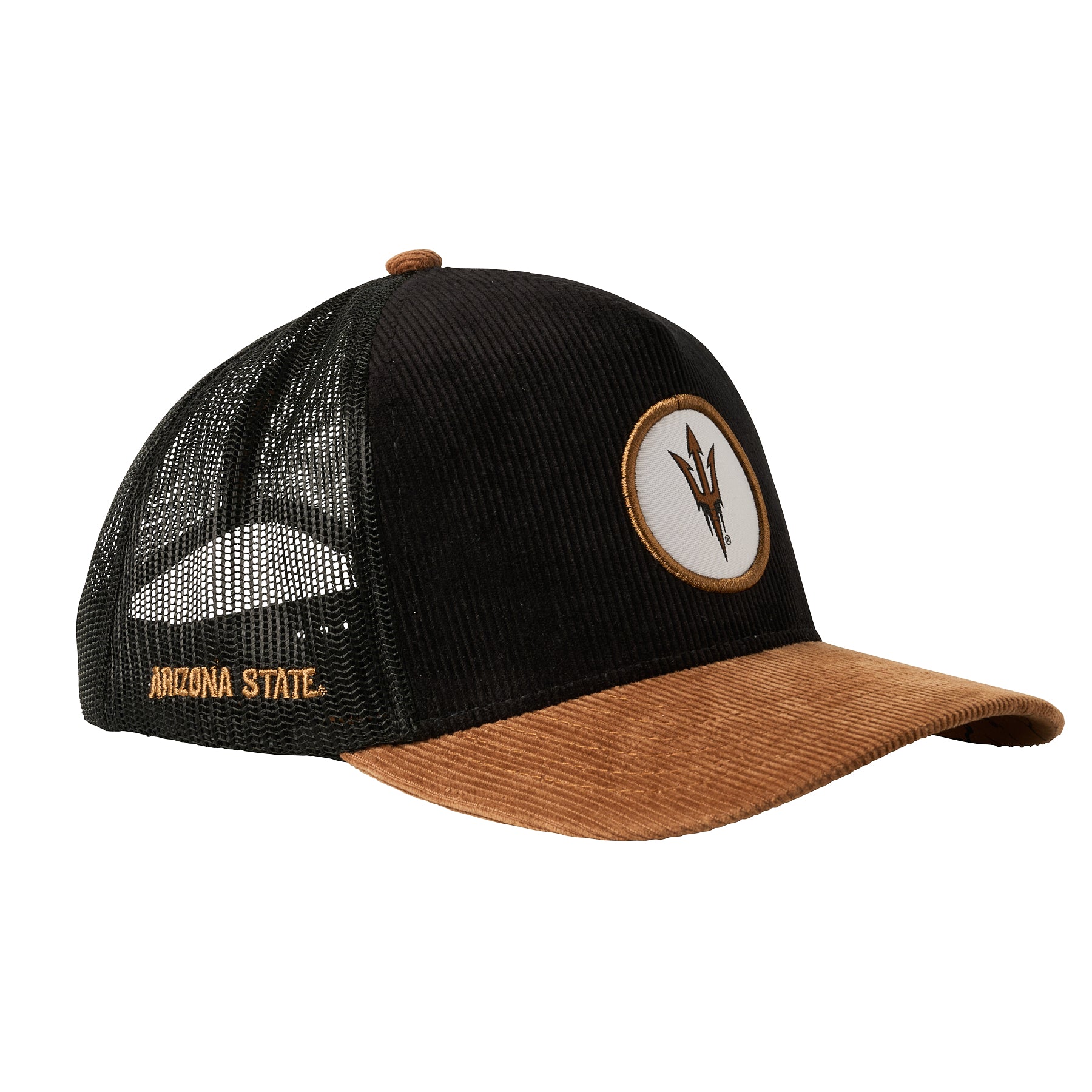 ASU Corduroy Trucker (Black/Brown)