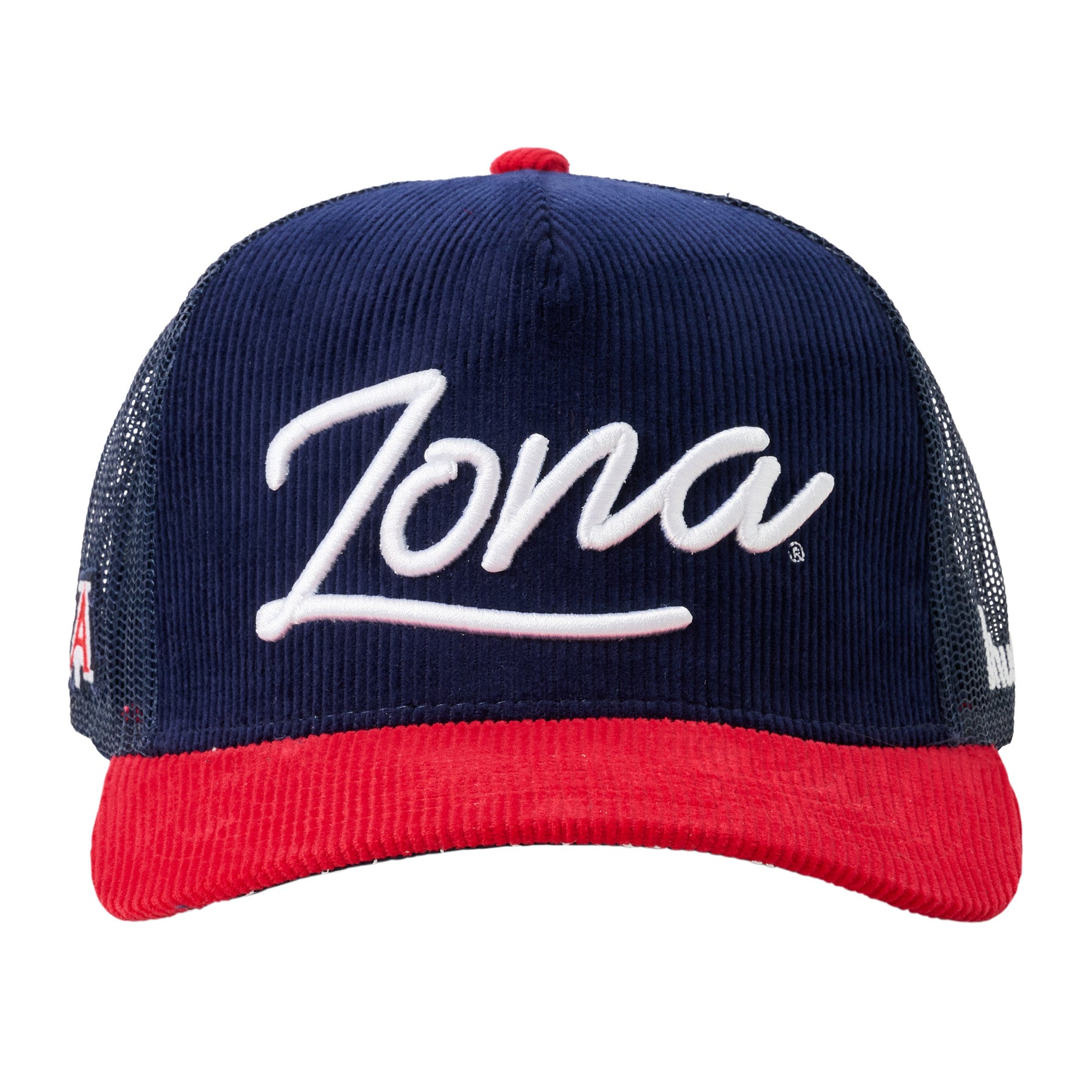 University of Arizona-Corduroy Trucker "Zona" (Navy/Red)