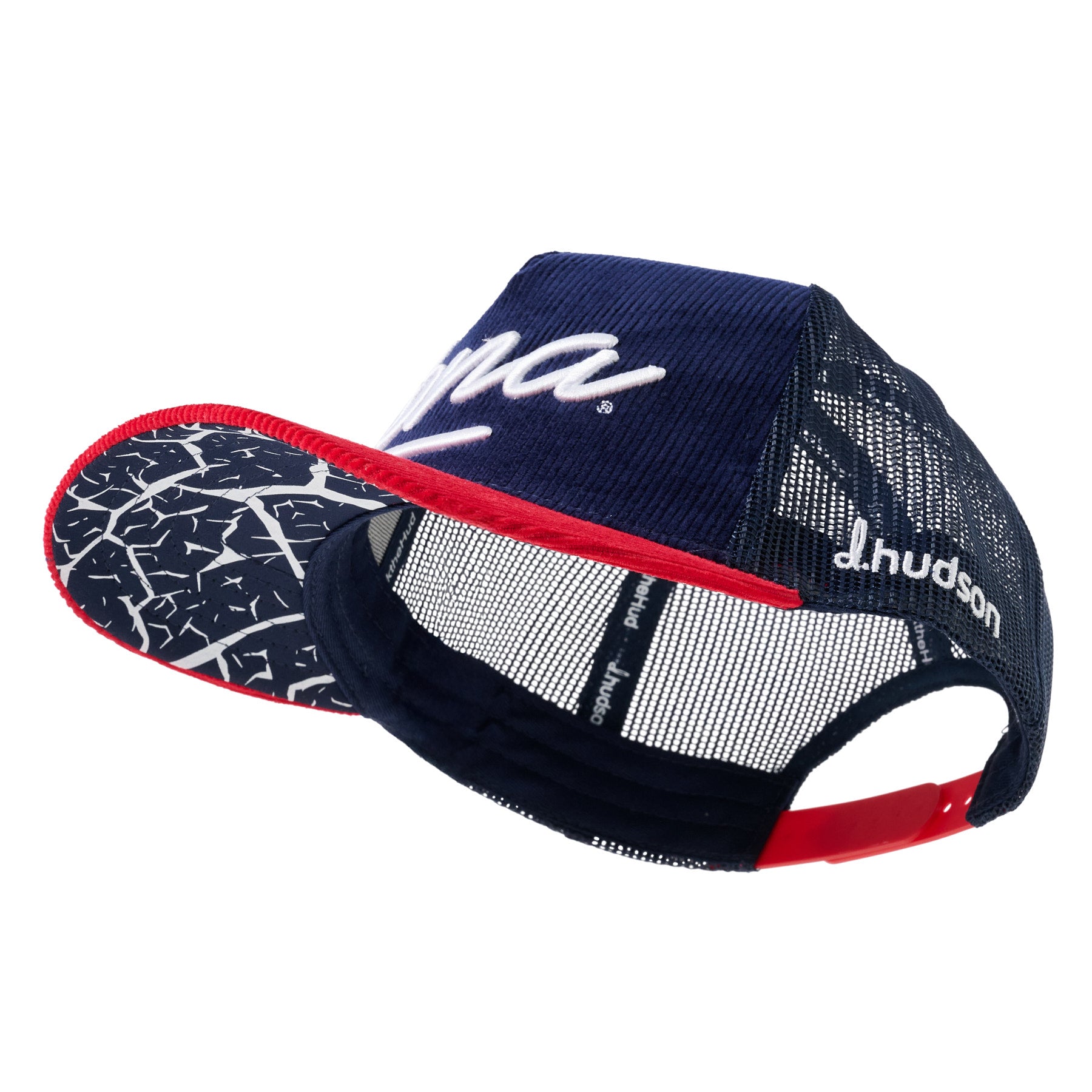 University of Arizona-Corduroy Trucker "Zona" (Navy/Red)