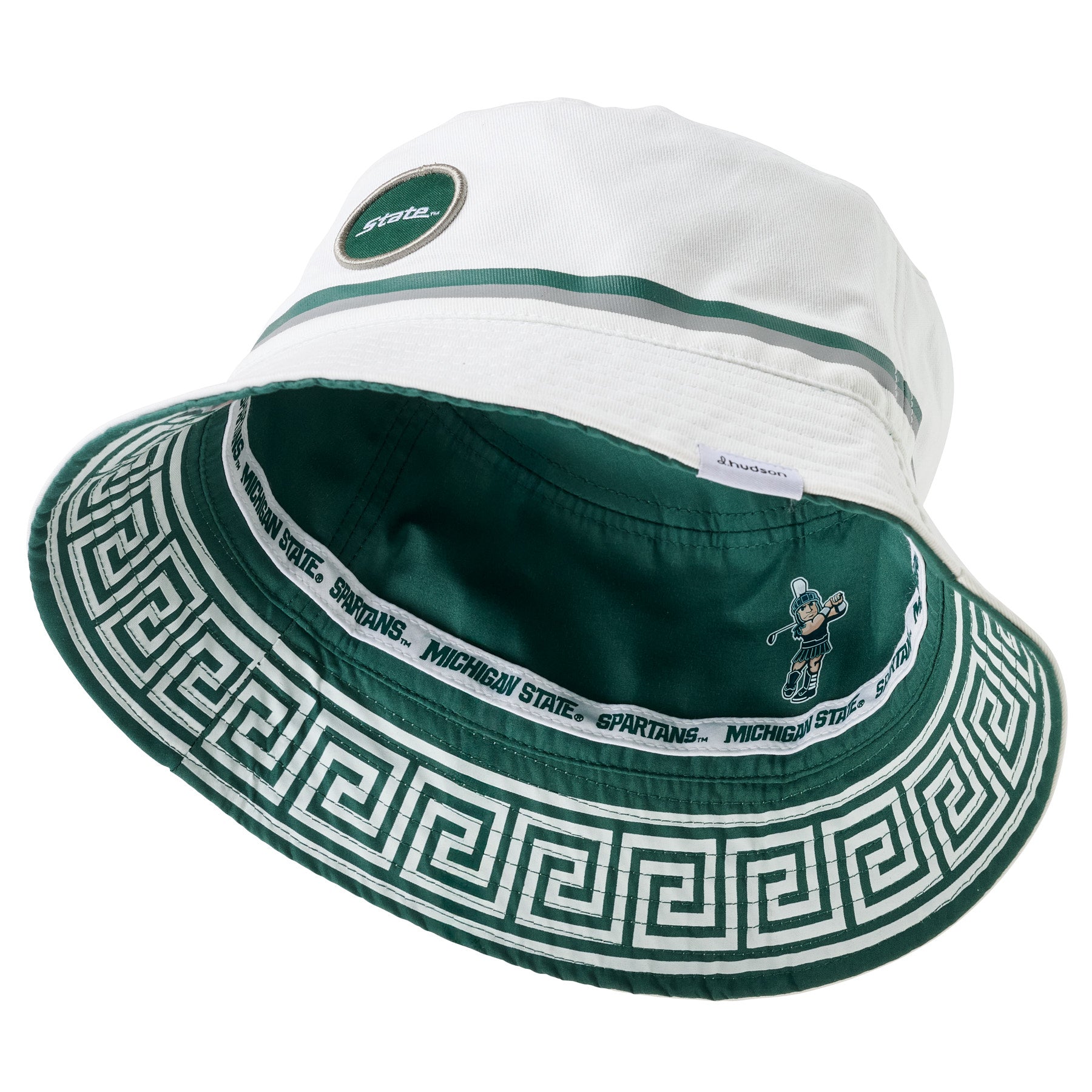 Michigan State University - Reversible Bucket Hat (White/Green)