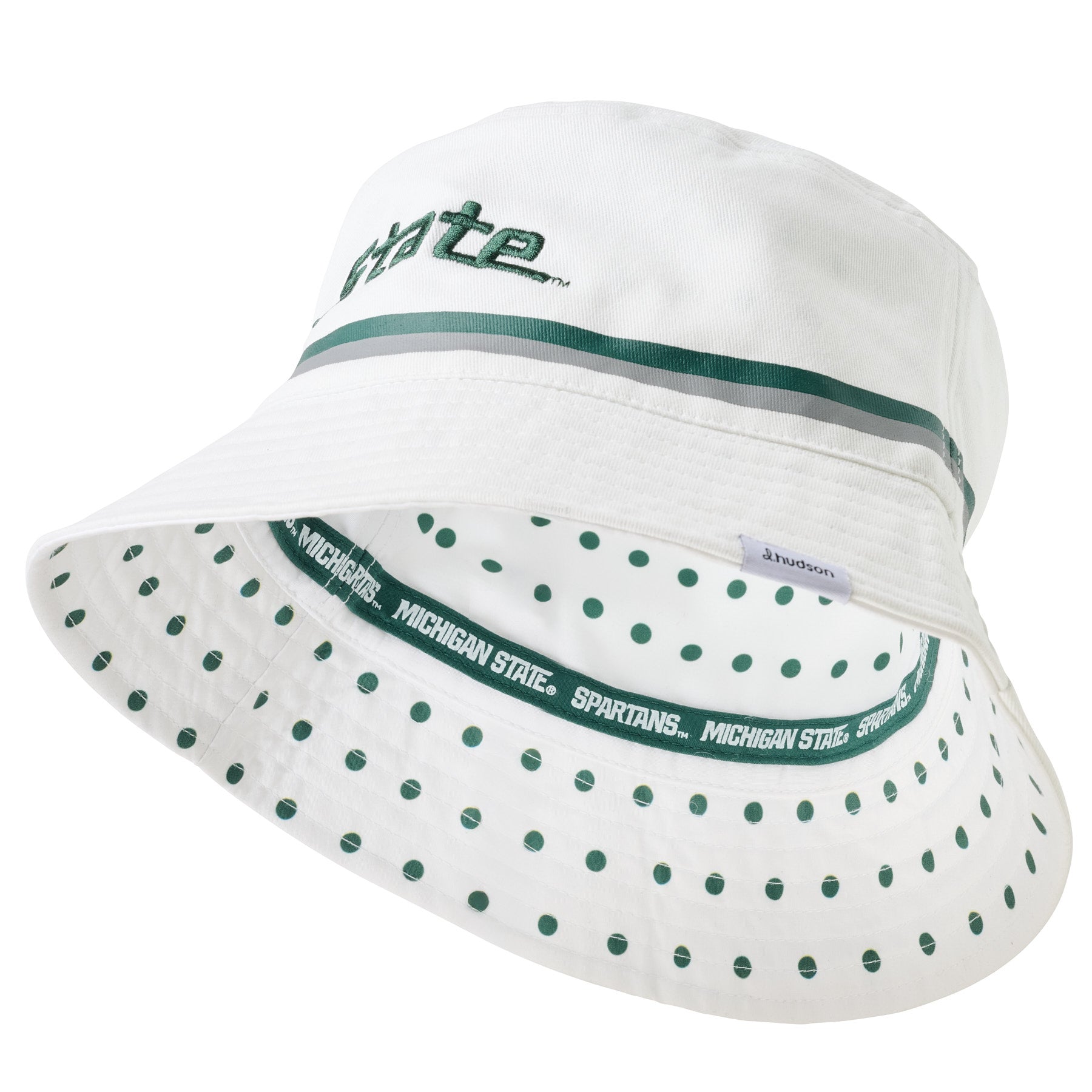 Michigan State University - Reversible Bucket Hat (White)