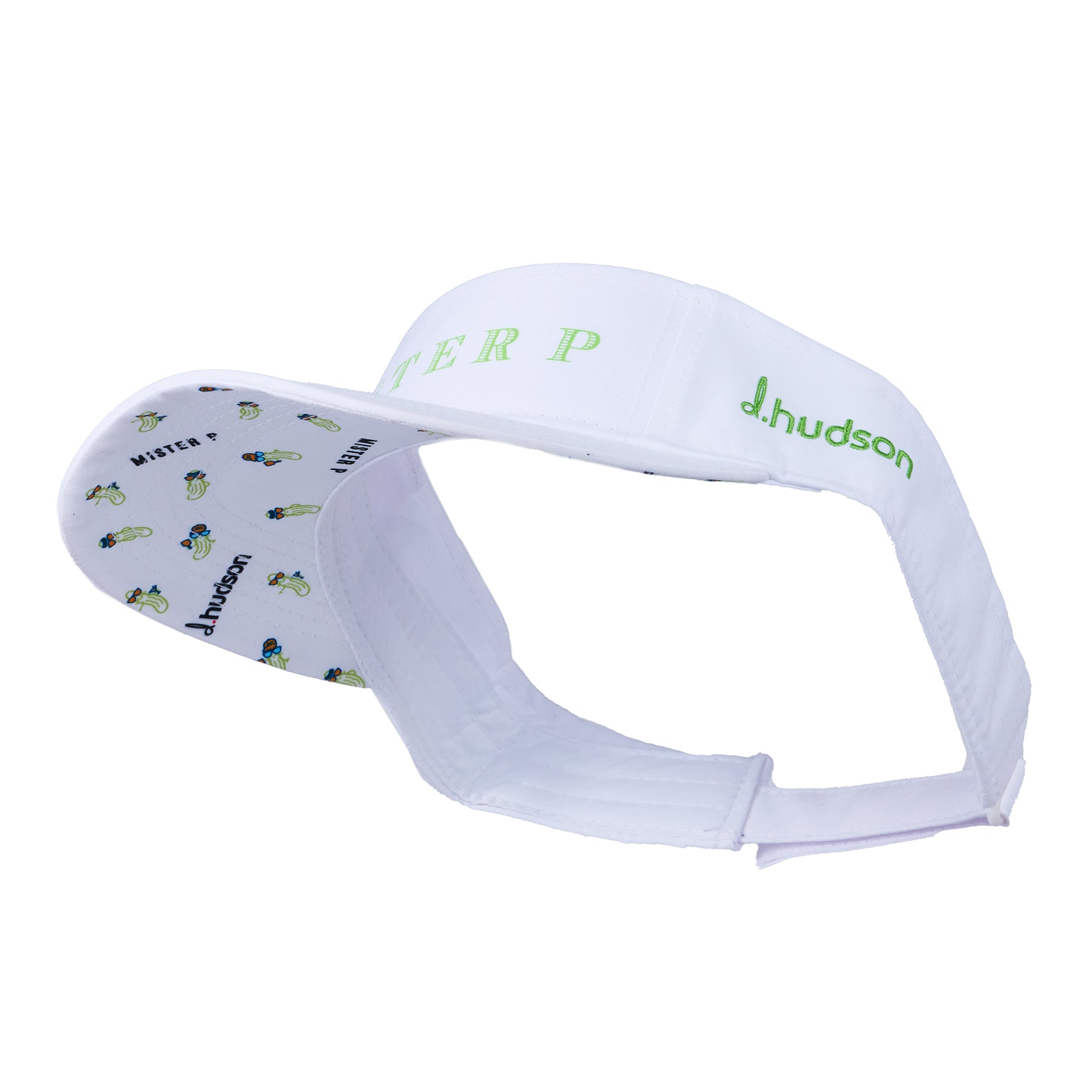 MISTER P VISOR (White/Lime)