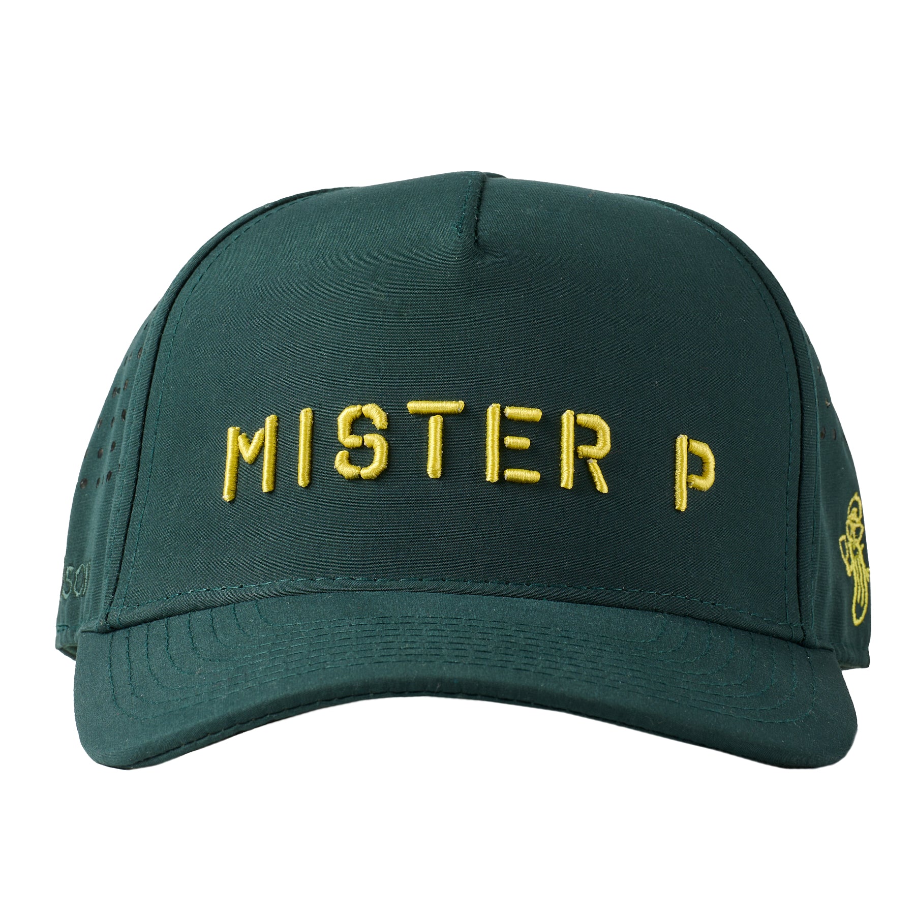 MISTER P Performance Hat (Forest Green/Lemon)