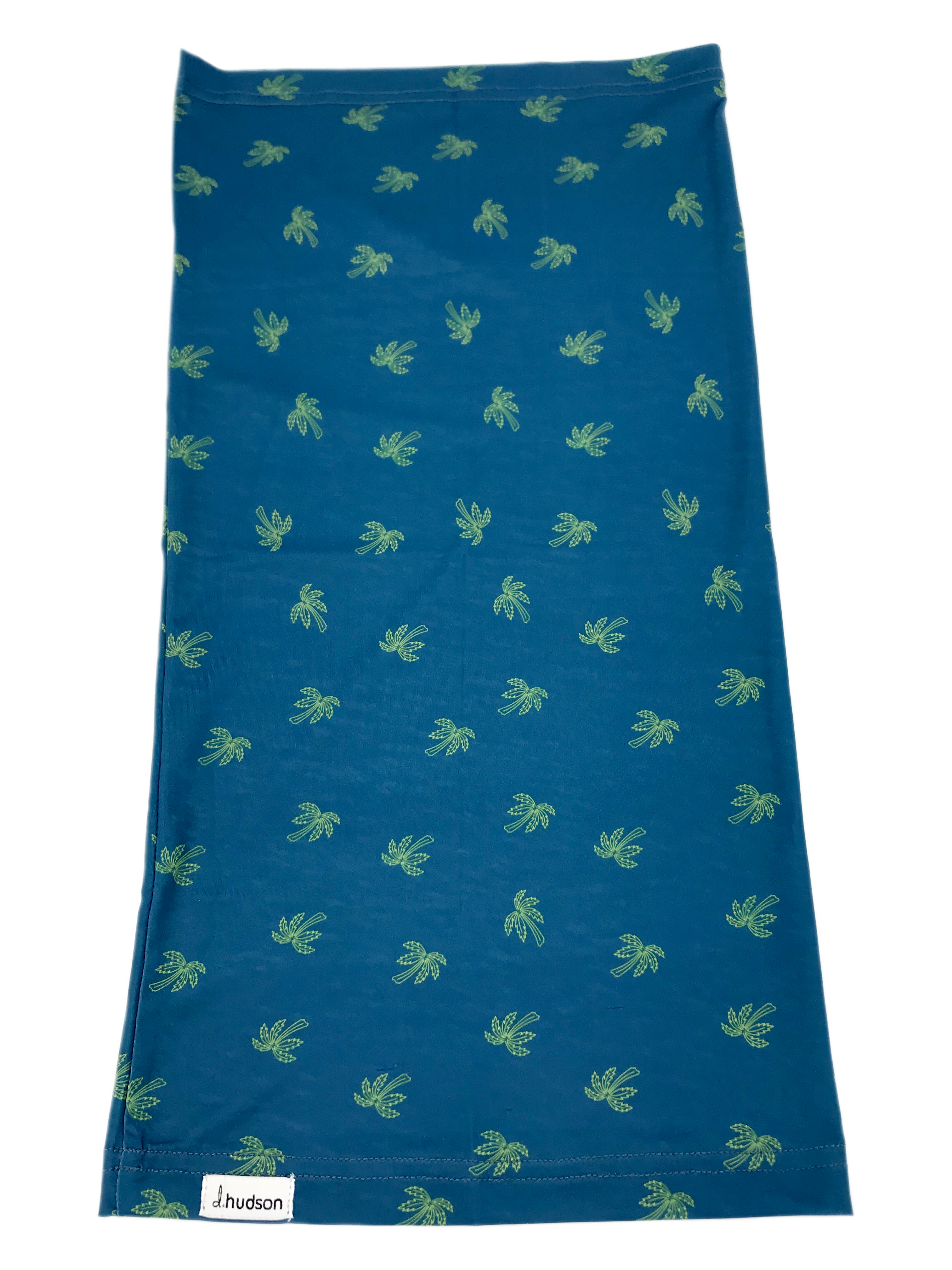 Shakin' Palm Neck Gaiter (Ocean/Citron)