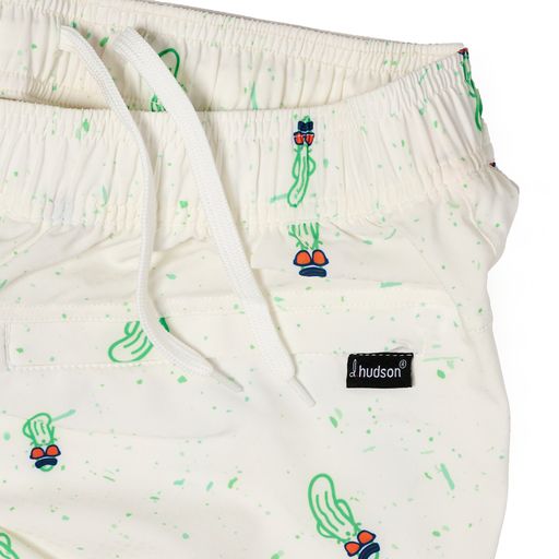 MISTER P Men's Performance Short (White)